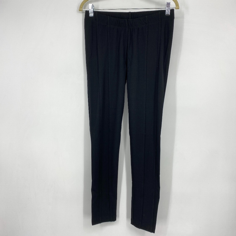 Chaser Black Ponte Pants Pull On Stretch